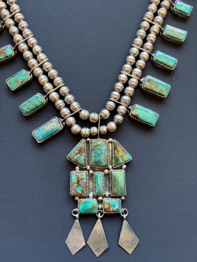 Vintage Fred Guerro Turquoise necklace